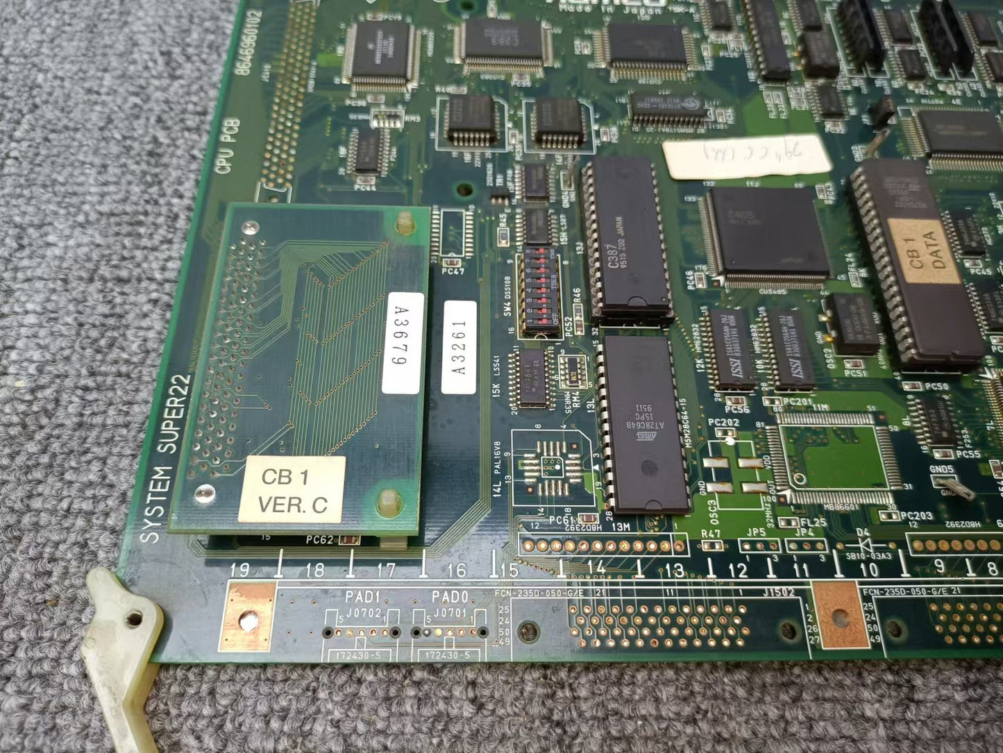 Namco System Super 22 Cyber Cycles CPU PCB Tested Working
