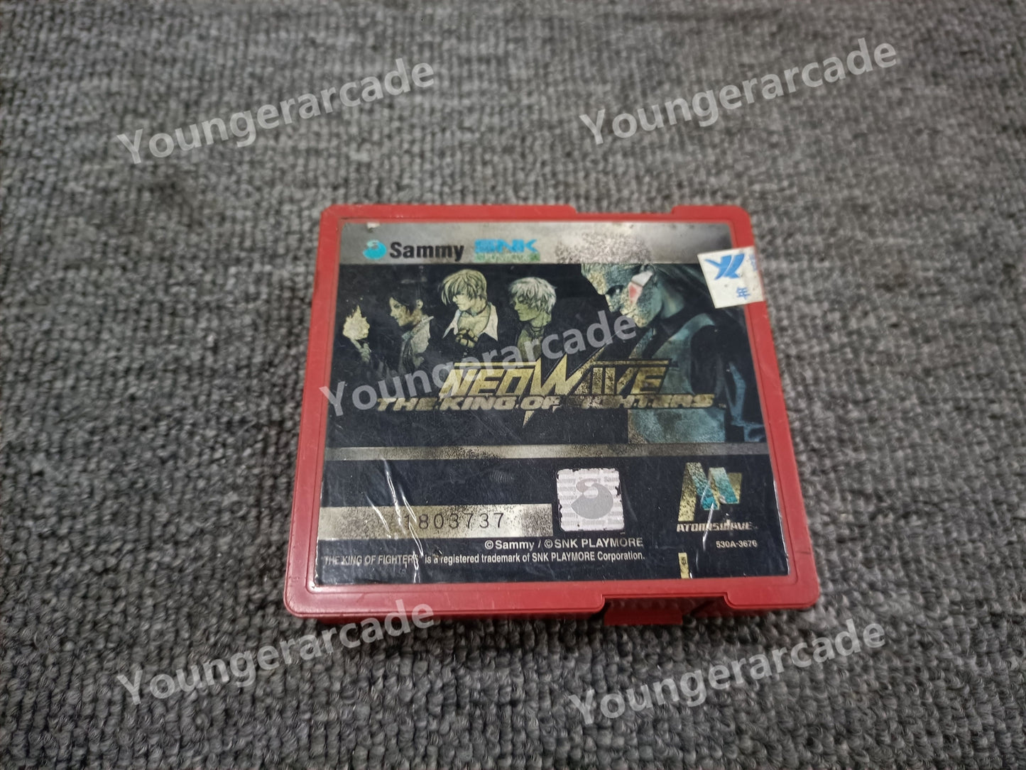 Used Sammy Atomiswave The King Of Fighters Neowave Cartridge Tested Working
