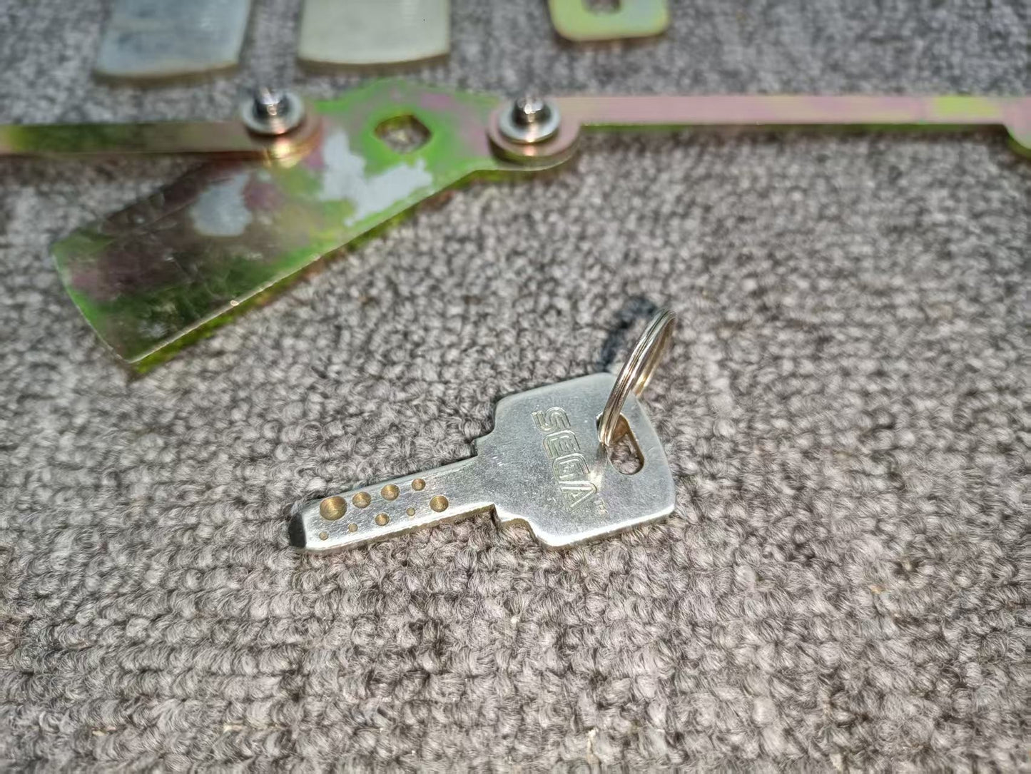 Used Sega Blast City 5575 Lock Key Arcade Cabinet Part