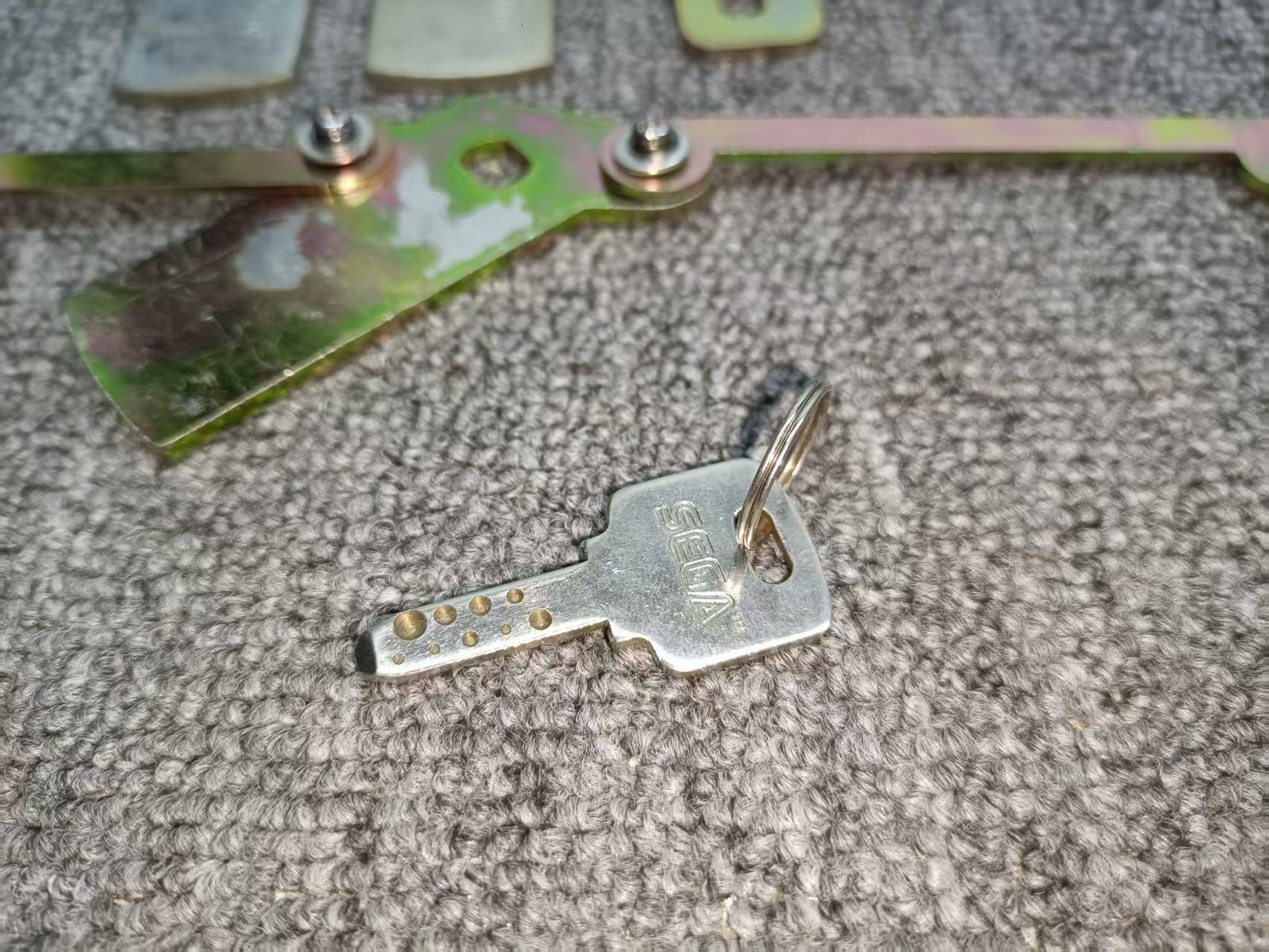 Used Sega Blast City 5575 Lock Key Arcade Cabinet Part