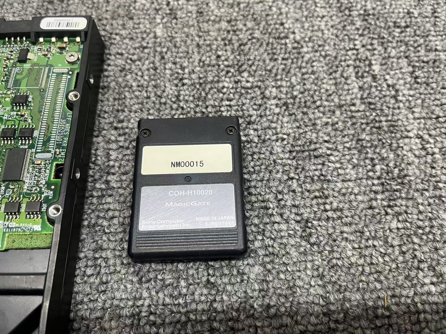 Used Taito Battle Gear 3 HDD with Security Chip Tested Working