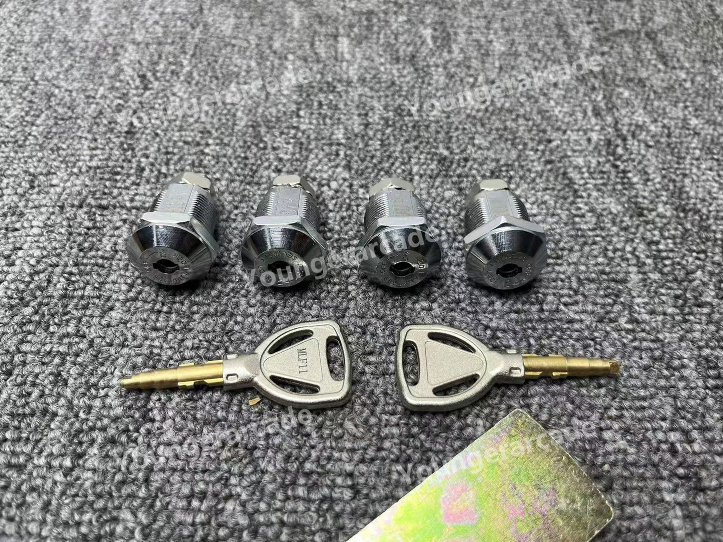 REPRO Sega Blast City Locks Keys Arcade Parts