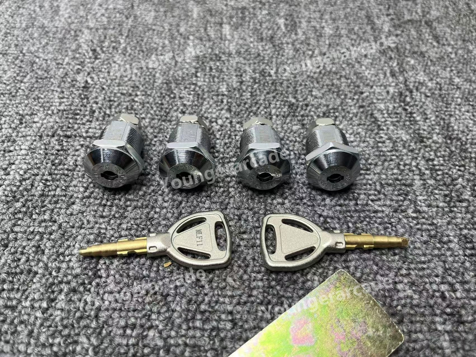 REPRO Sega Blast City Locks Keys Arcade Parts