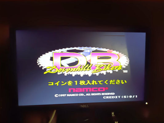 Used Namco System 23 Downhill Bikers Arcade Game Motherboard Tested Working