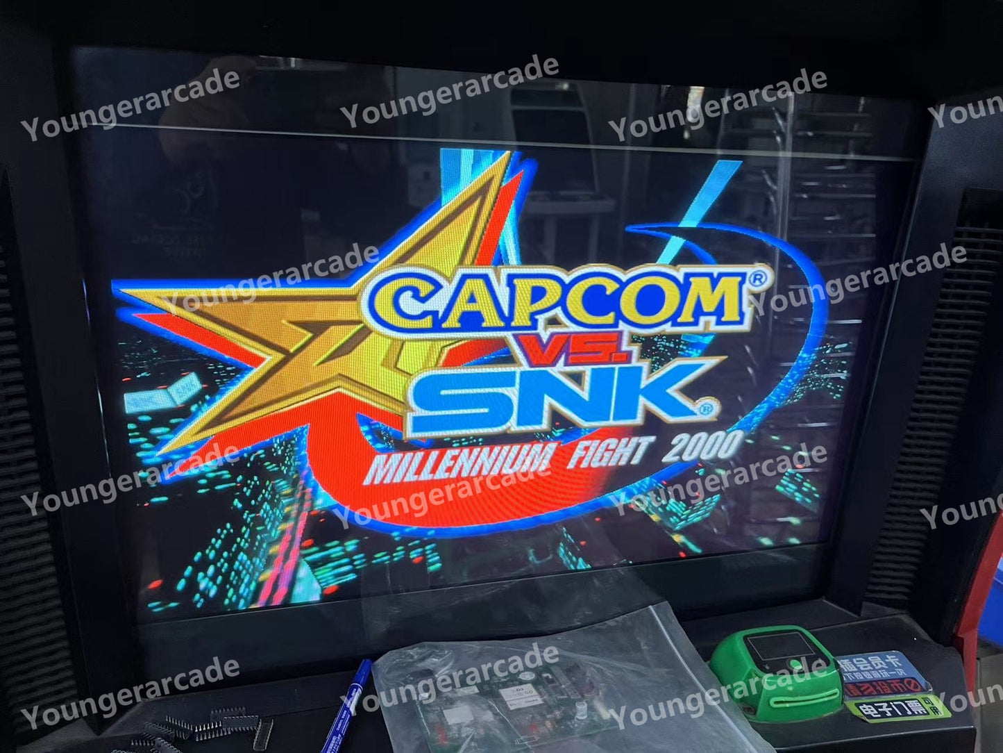 Used Sega Naomi Capcom Vs. SNK : Millennium Fight 2000 Tested Working
