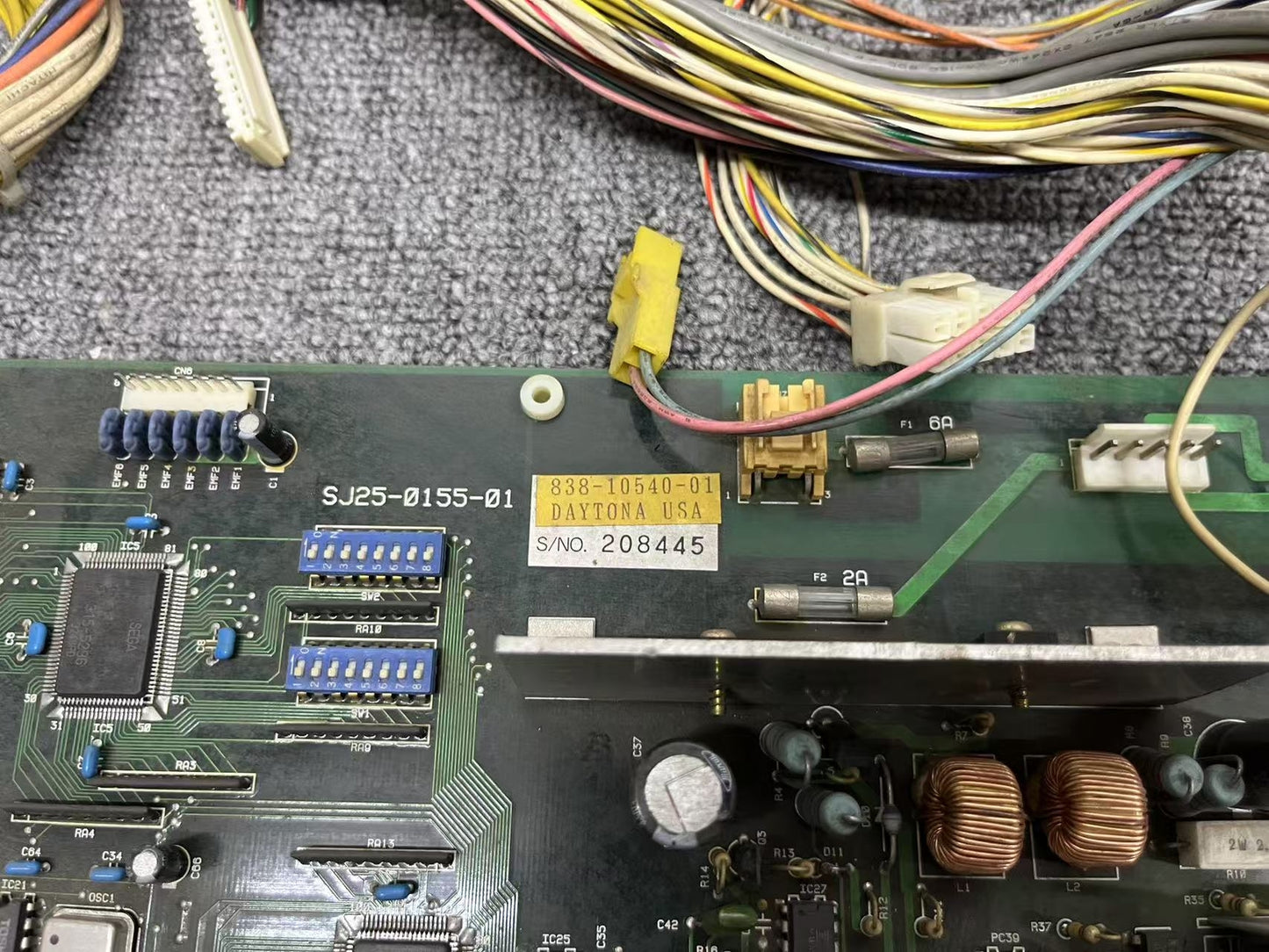 Used Sega Model 2 Daytona USA Arcade Board Parts Tested Working