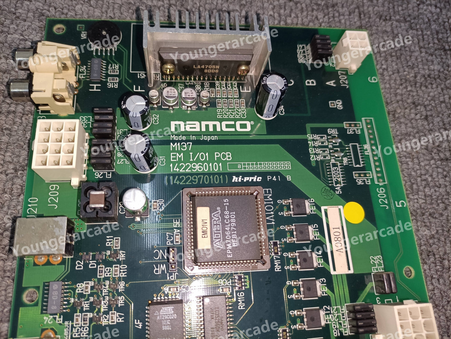 Used Namco M137 EM IO PCB 1422960101 board Tested Working
