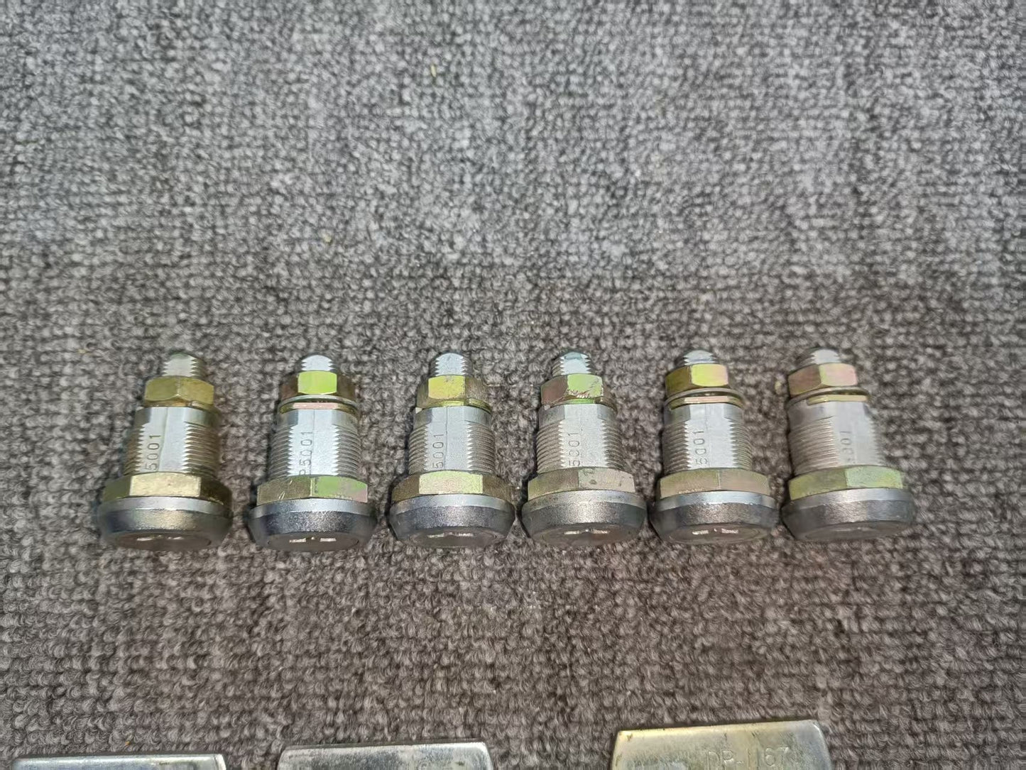 Used Capcom Acade Game Q25 P5001 Locks Plate Arcade Cabinet Parts