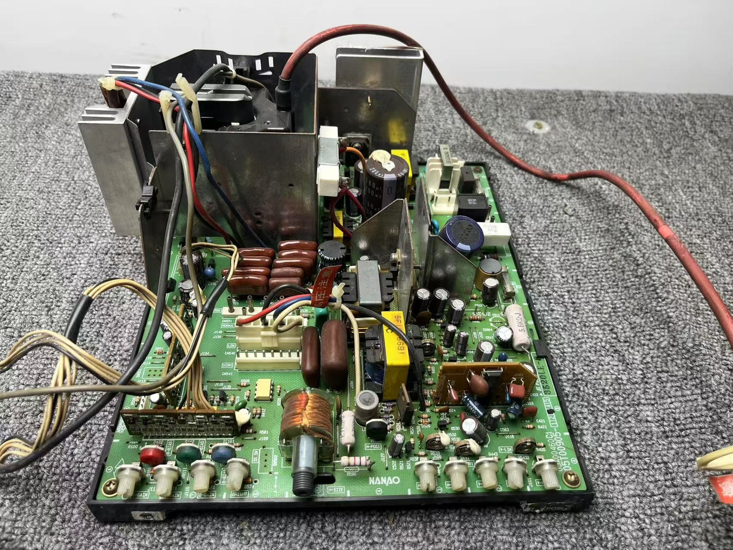 USED Nanao CRT Tube Chassis MS8-26 Arcade Game Cabinet Part Tested Working