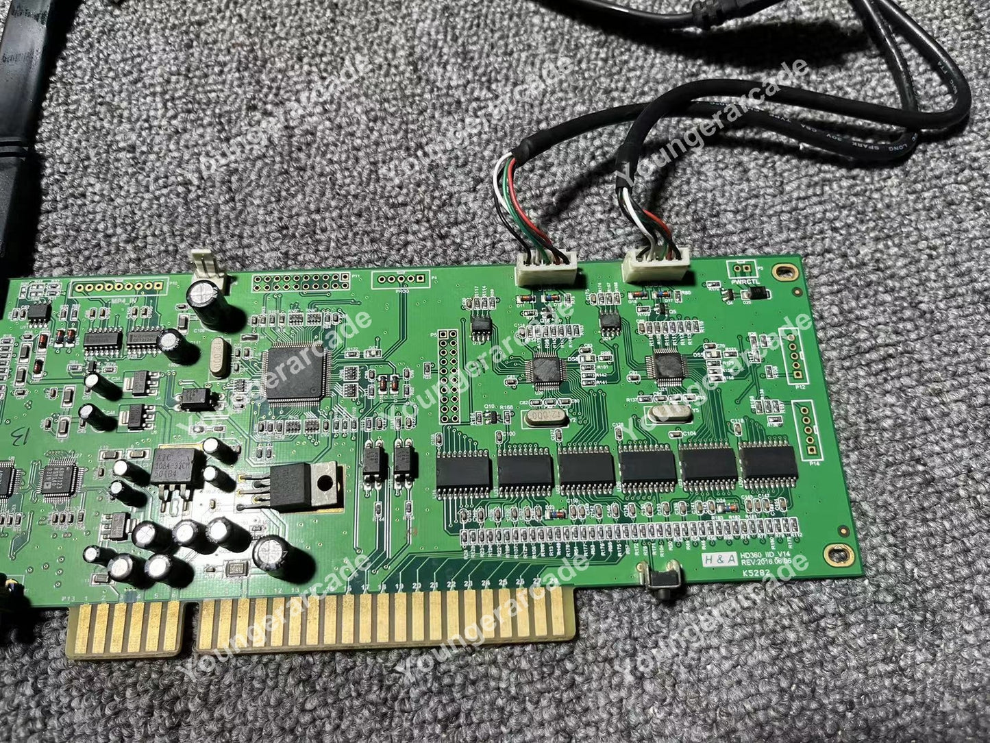 Retro Arcade Jamma To USB Converter Board PCB MAME Game Tested Working
