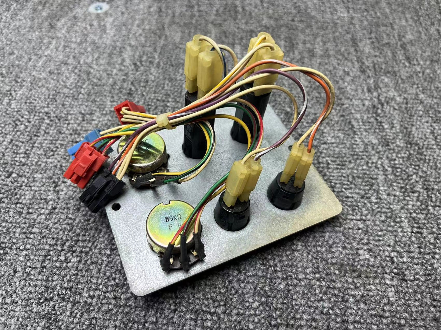 USED Sega Test Service Volume Control Panel Arcade Game Parts Tested Working
