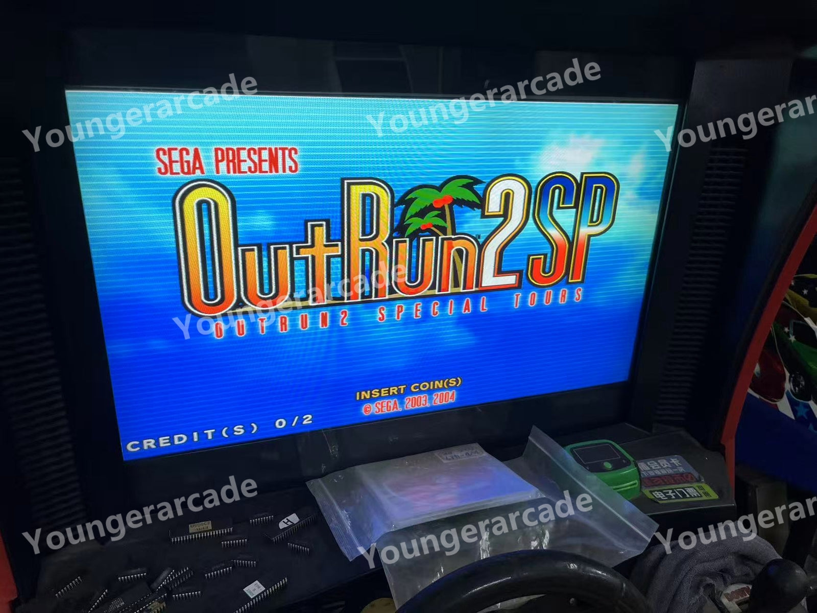 Used Sega Chihiro Outrun 2 SP CF Card ROM Tested Working