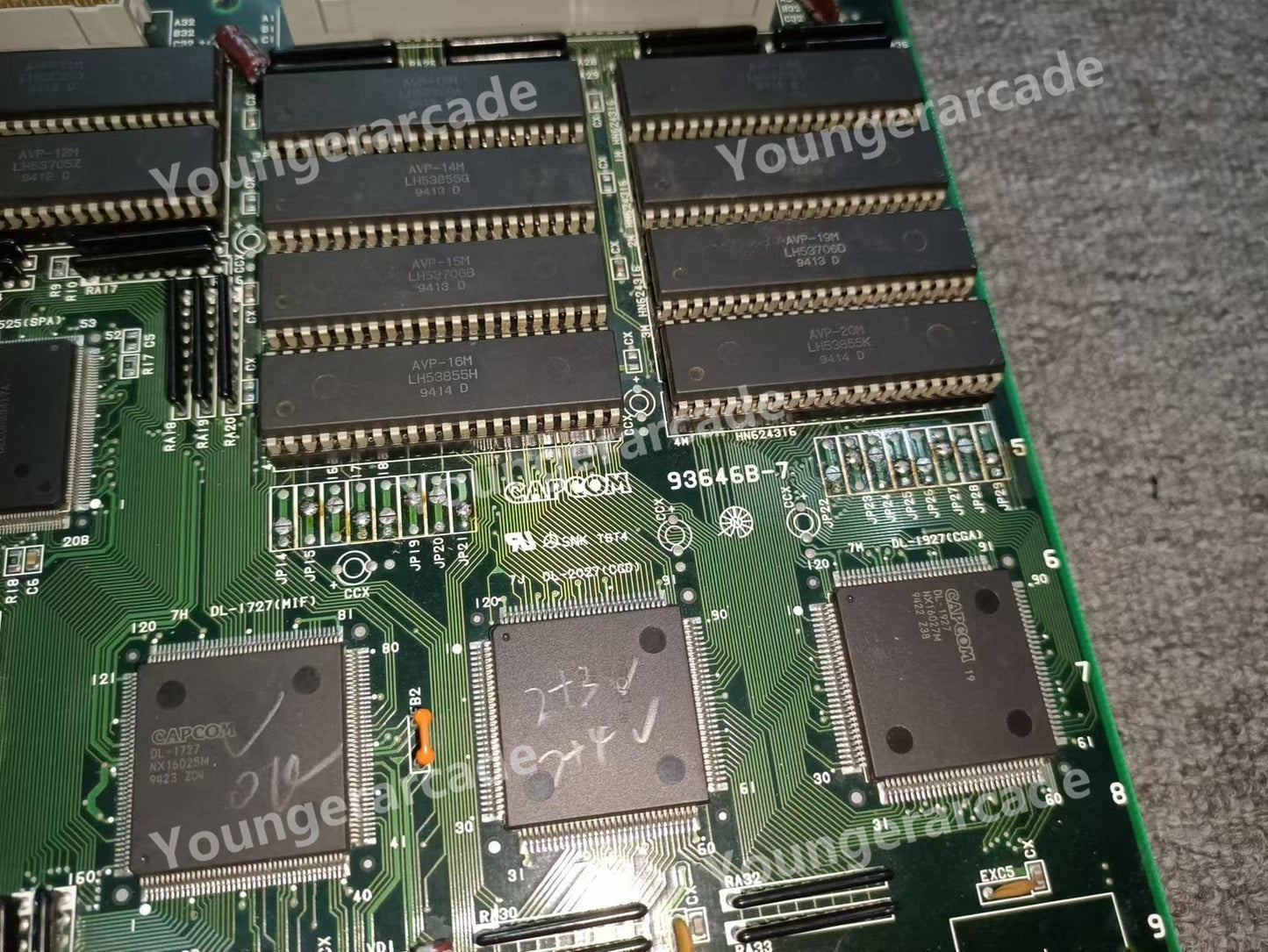 Used CP System II CPS2 Alien Vs. Predator Unknown Region Board Tested Working