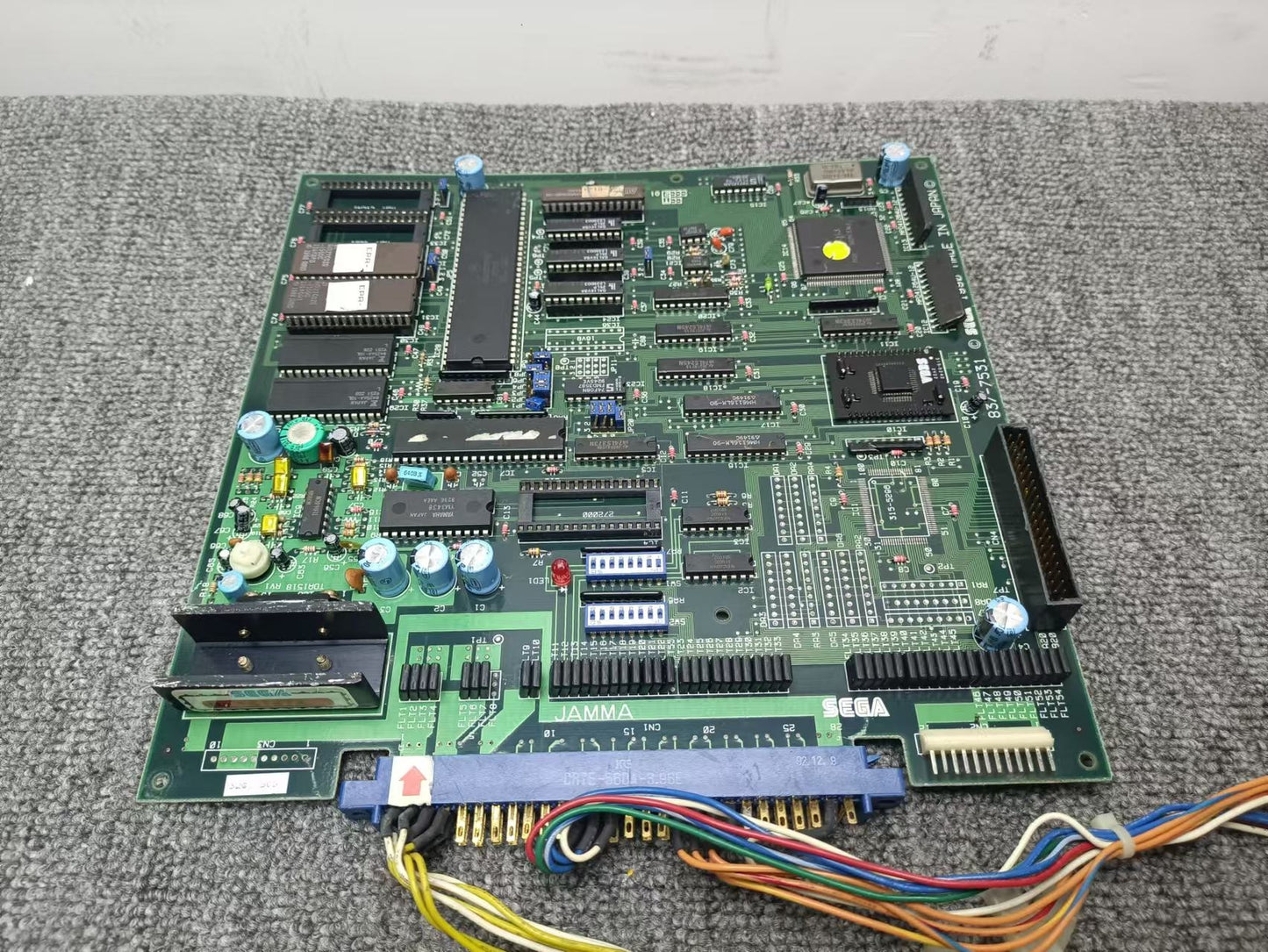 Used sega 837-7531 pcb board tested not working