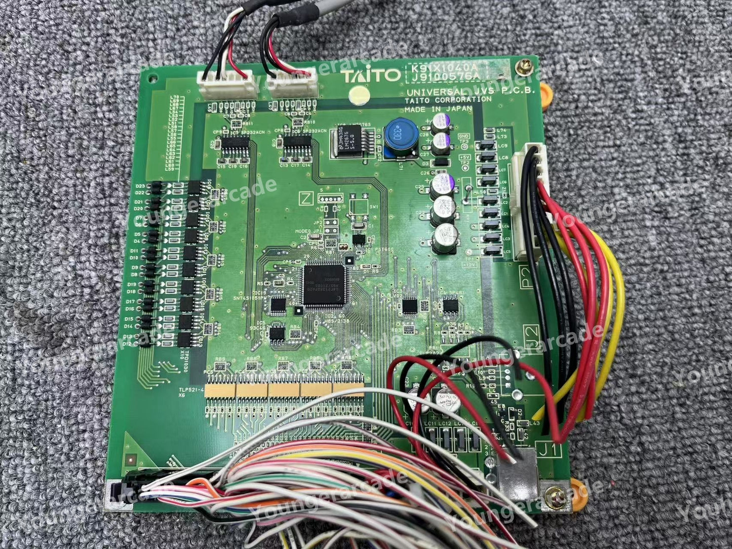 Used Taito Type X+ Battle Gear 4 JVS IO Board PCB Tested Working