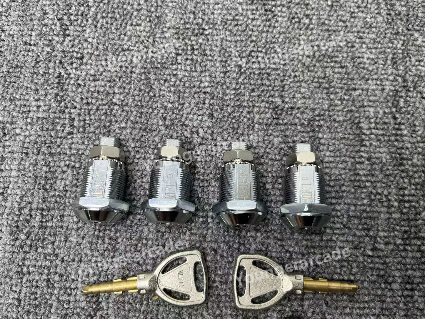 REPRO Sega Blast City Locks Keys Arcade Parts