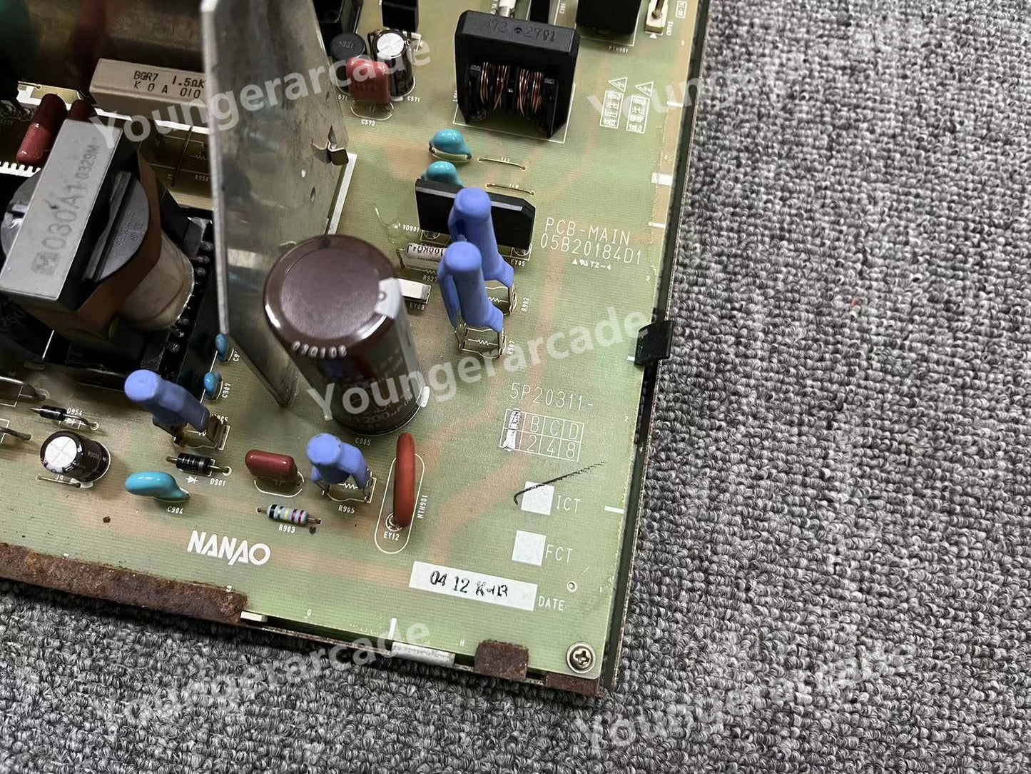 Used Nanao MS2934 CRT Chassis Arcade Game Cabinet Tube Part Tested Working