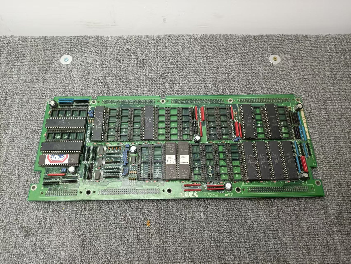 Used Sega Model 2B CRX Last Bronx ROM Board Tested Working