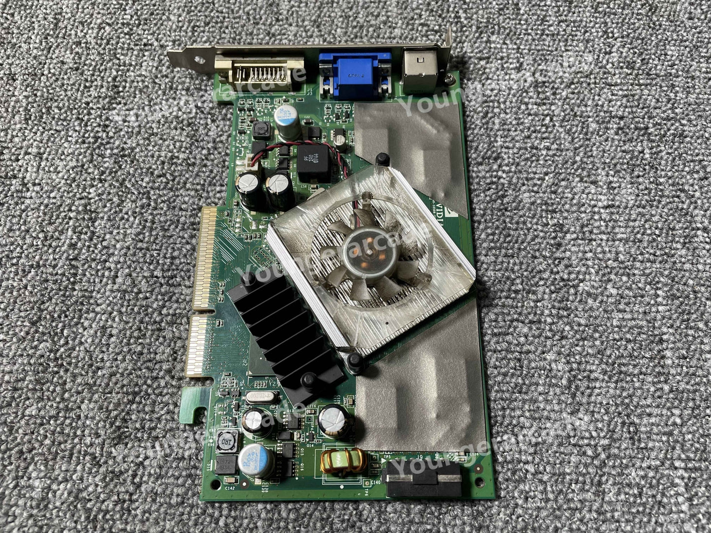 Used Namco N2 Wangan Video Card 7600GS Tested Working