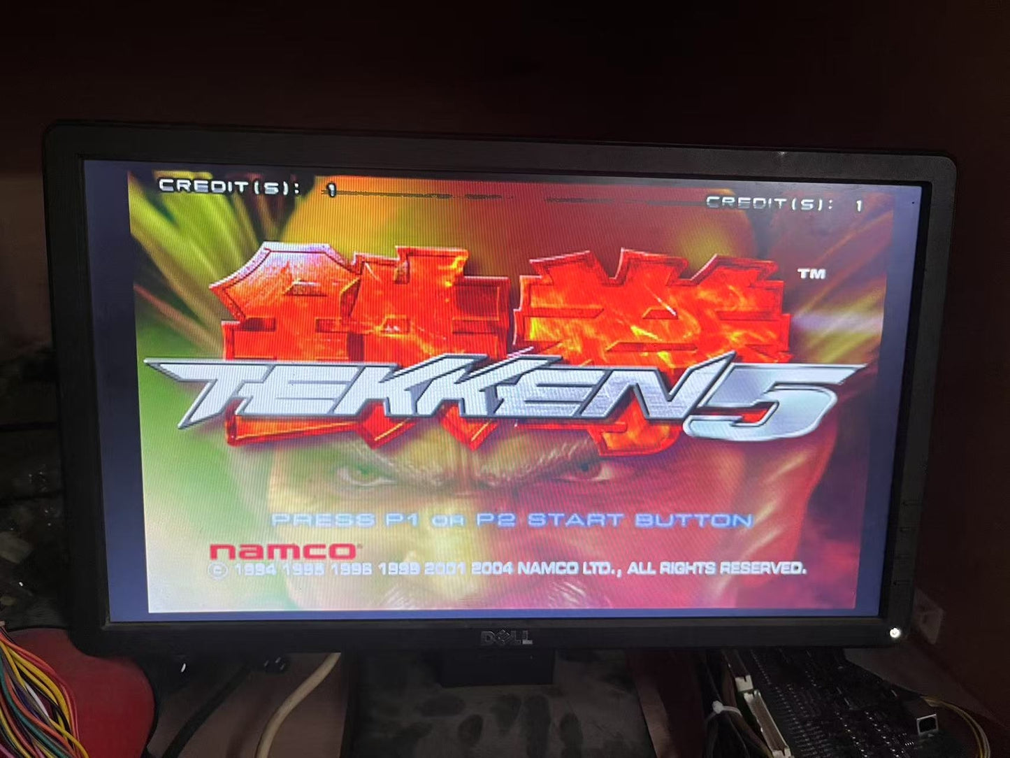 USED Namco System 256 Tekken 5 Arcade Game DVD-ROM Tested Working