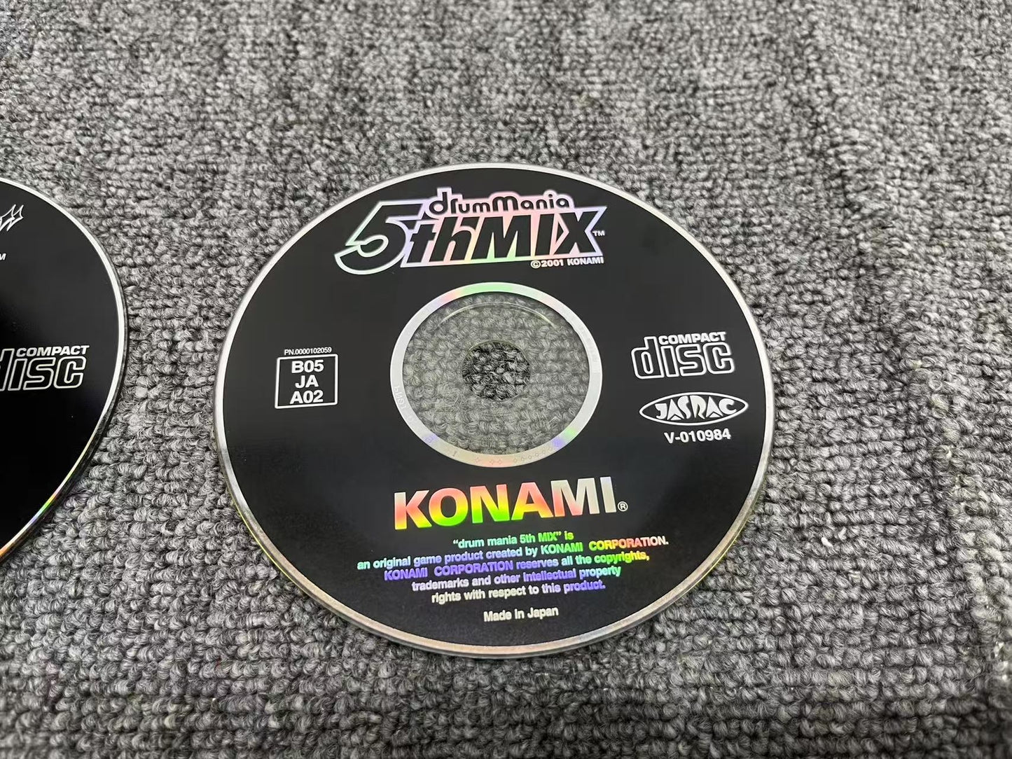 Used Konami Wedding Rhapsody Drummania 5thMIX CD Without Testing