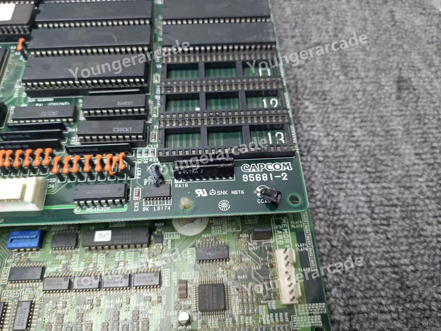 Used Capcom Sony ZN-1 Street Fighter EX Tested Working