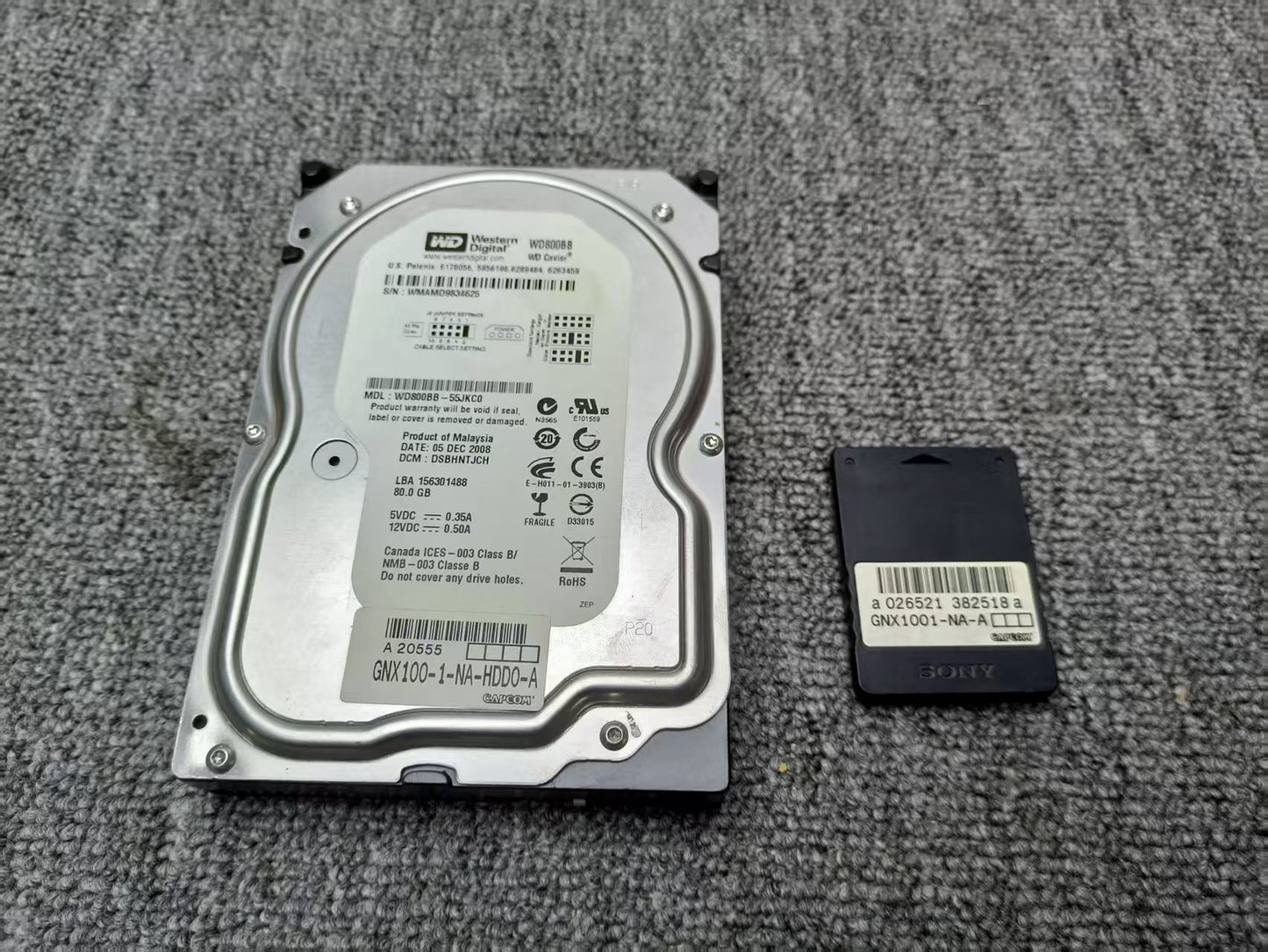 Used Namco System 256 Gundam Vs Gundam Next HDD Tested Working