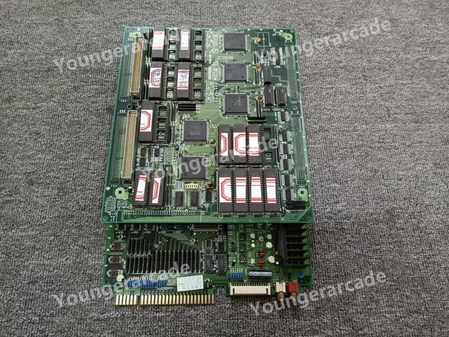 Used CP System II CPS2 Super Street Fighter 2 X Unknown Region Tested Working