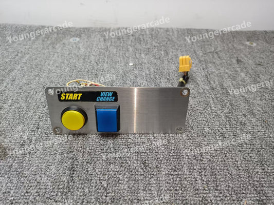 USED Sega Initial D Arcade Stage 3 Start View Control Panel Tested Working