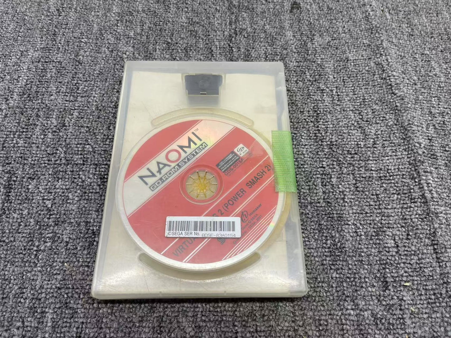 Used Sega Naomi Virtua Tennis 2 / Power Smash 2 GD-ROM with Security Chip
