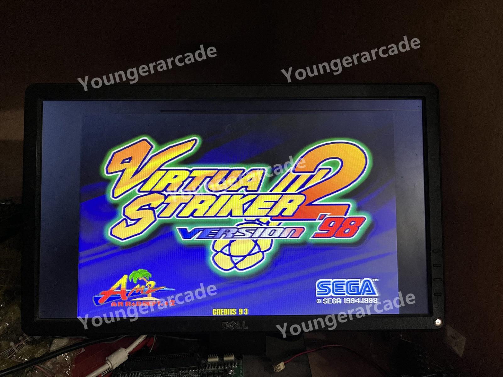 Used Sega Model 3 Step 1.5 Virtua Striker 2 Version '98 Board Tested Working