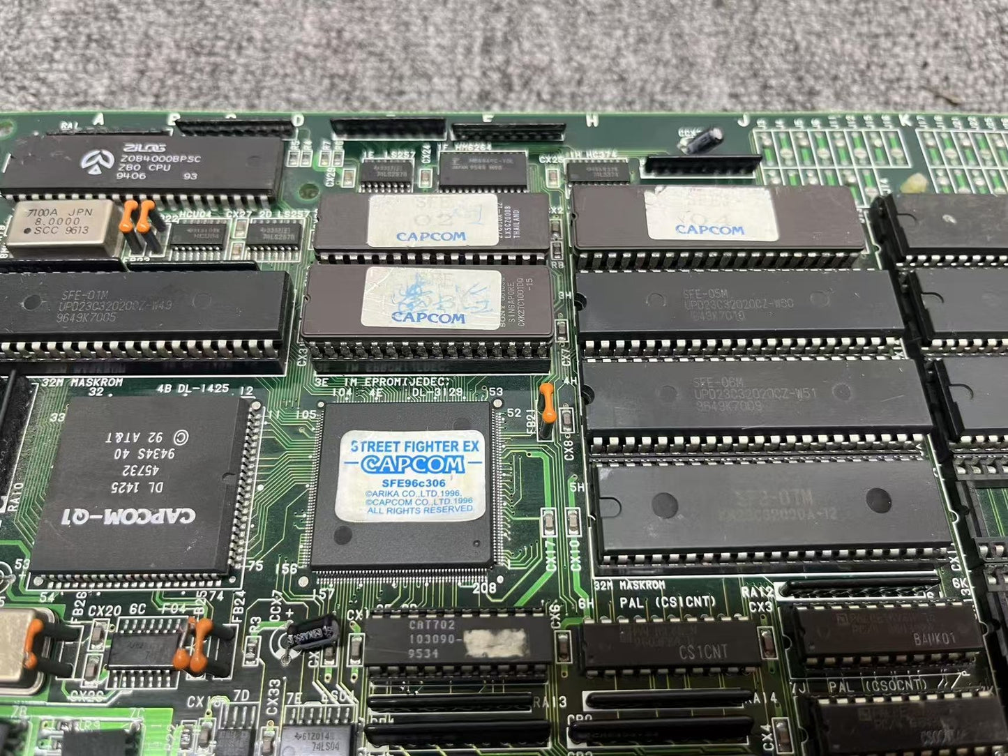 Used Capcom Sony ZN-1 Street Fighter EX? NOT Working