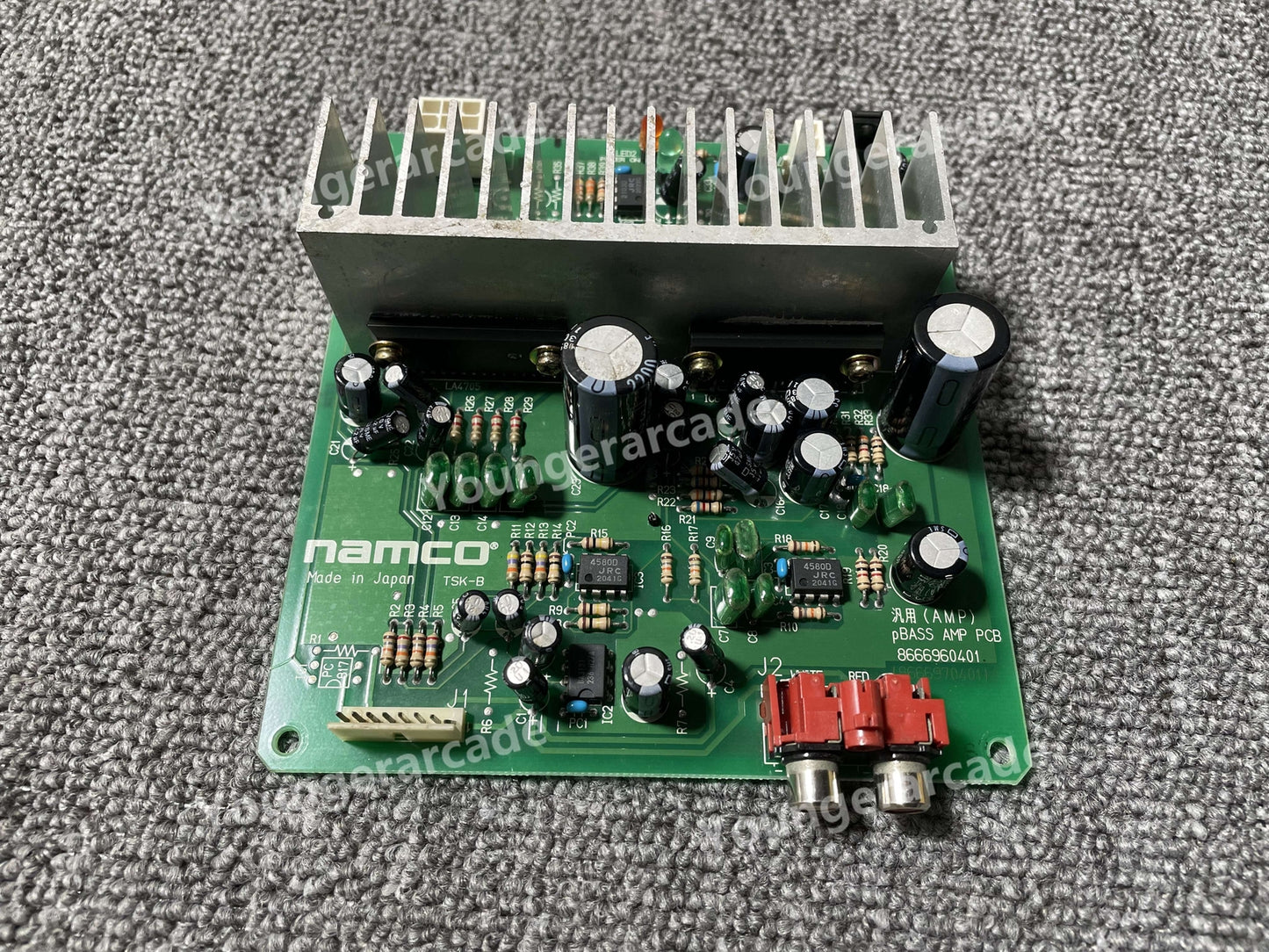 Used Namco Time Crisis 8666960401 Power Amplifier AMP PCB Board Tested Working