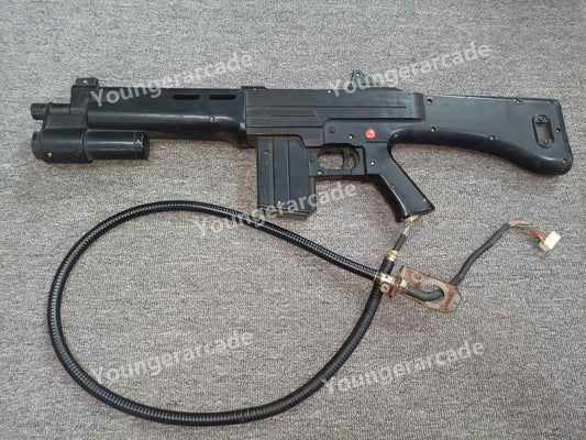 Used Konami World Combat Gun Arcade Game Assembly Tested Working