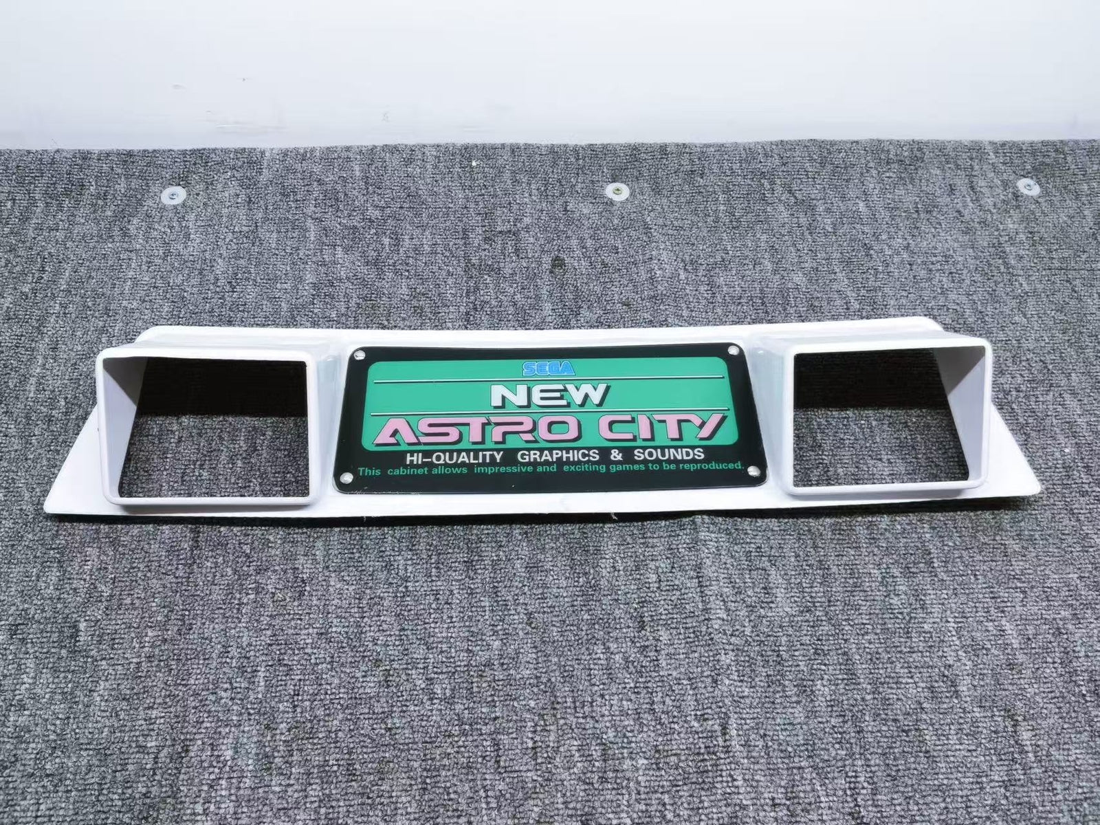 REPRO Sega New Astro City Topper Frame