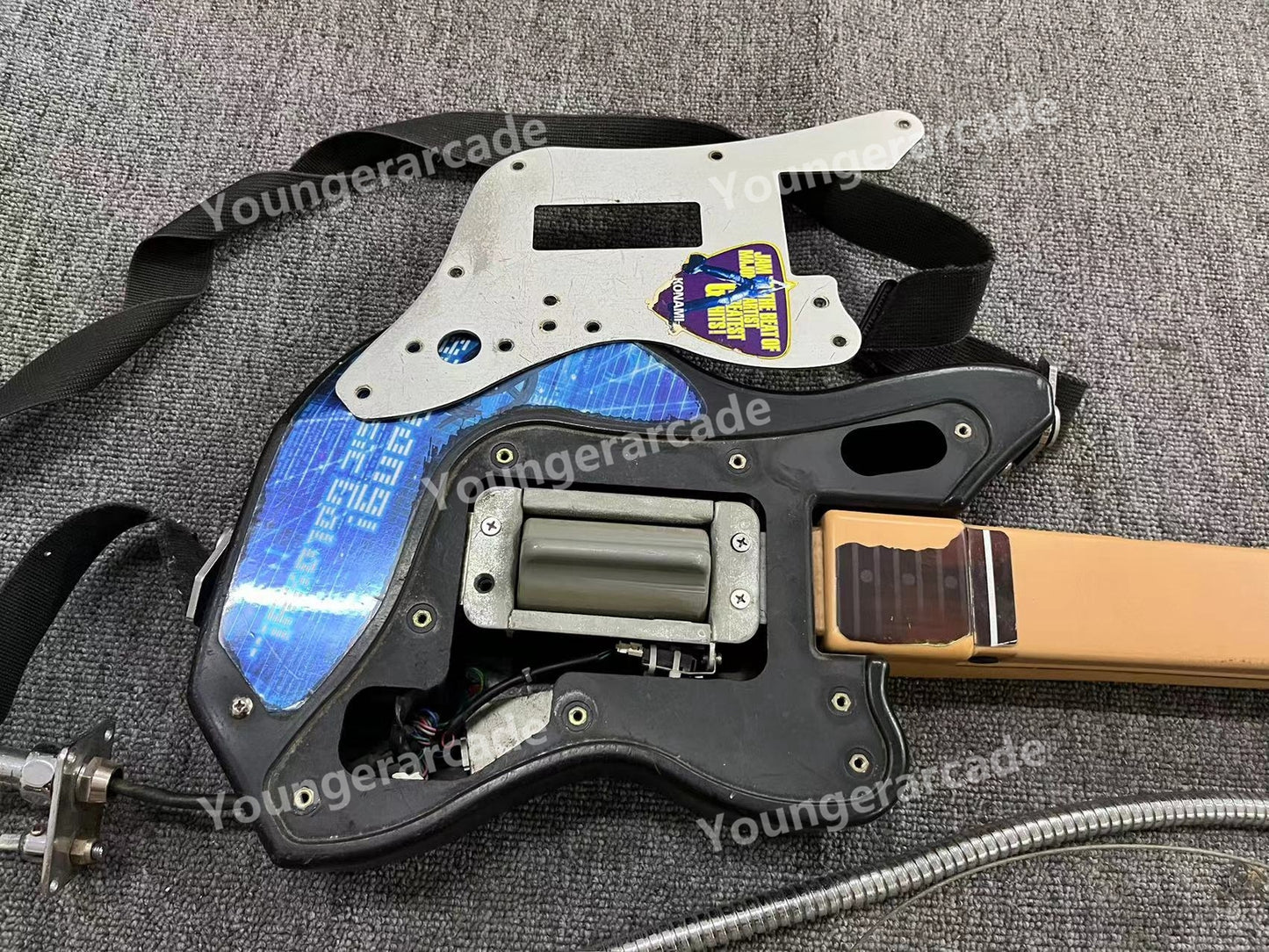 Used Konami Guitar Freaks V8 Guitar Arcade Part Tested Working
