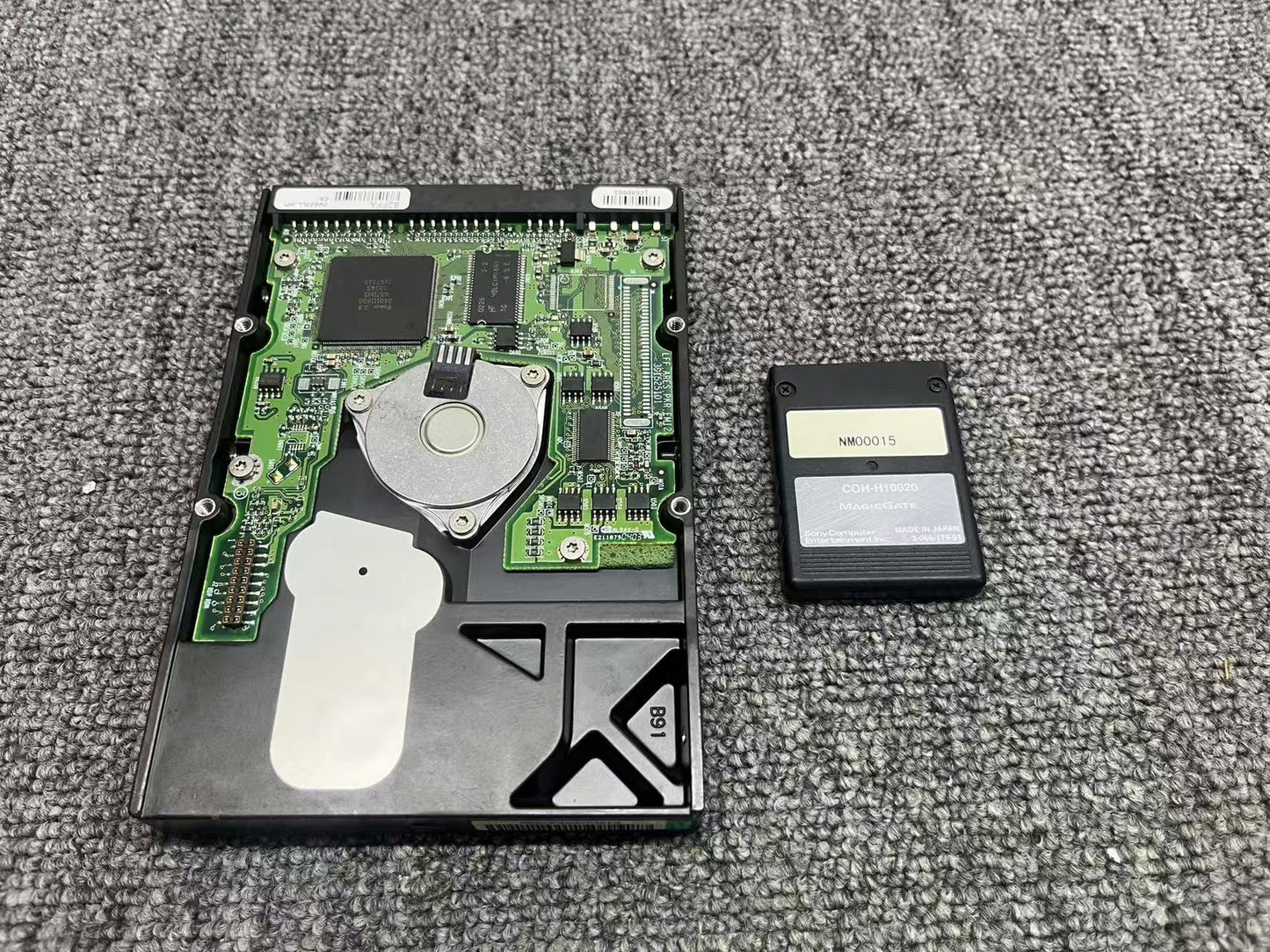 Used Taito Battle Gear 3 HDD with Security Chip Tested Working