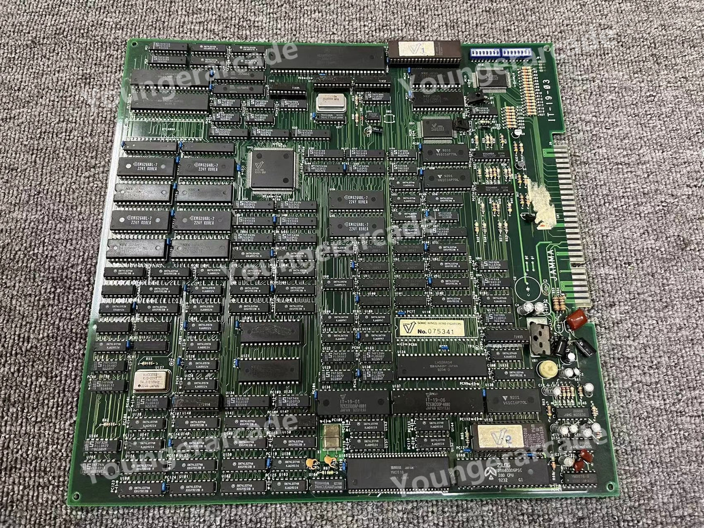 Aero Fighters Jamma PCB Arcade Game Board Tested Working