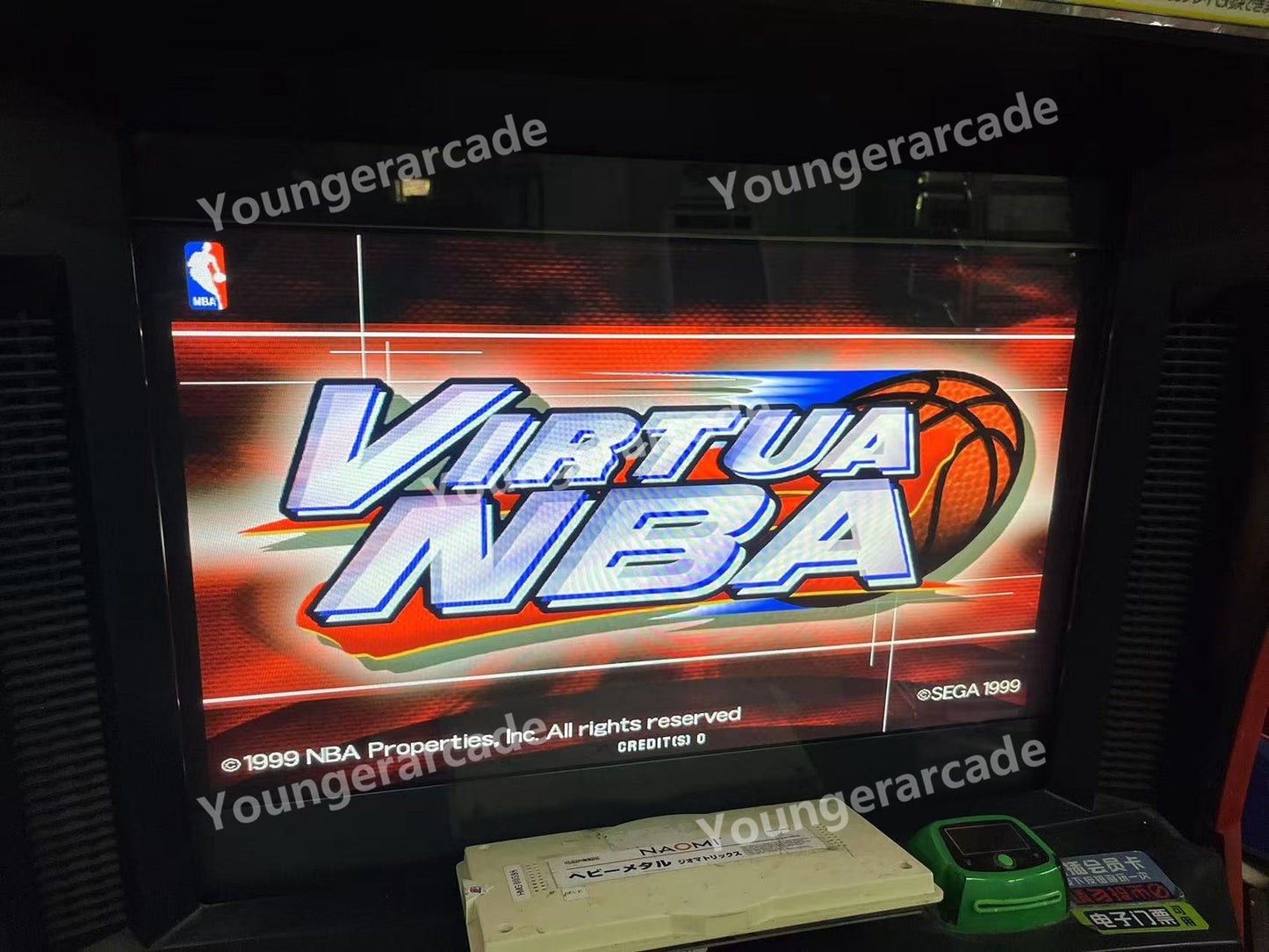 Used Sega Naomi Virtua NBA EEPROM Arcade Game Cartridge Tested Working