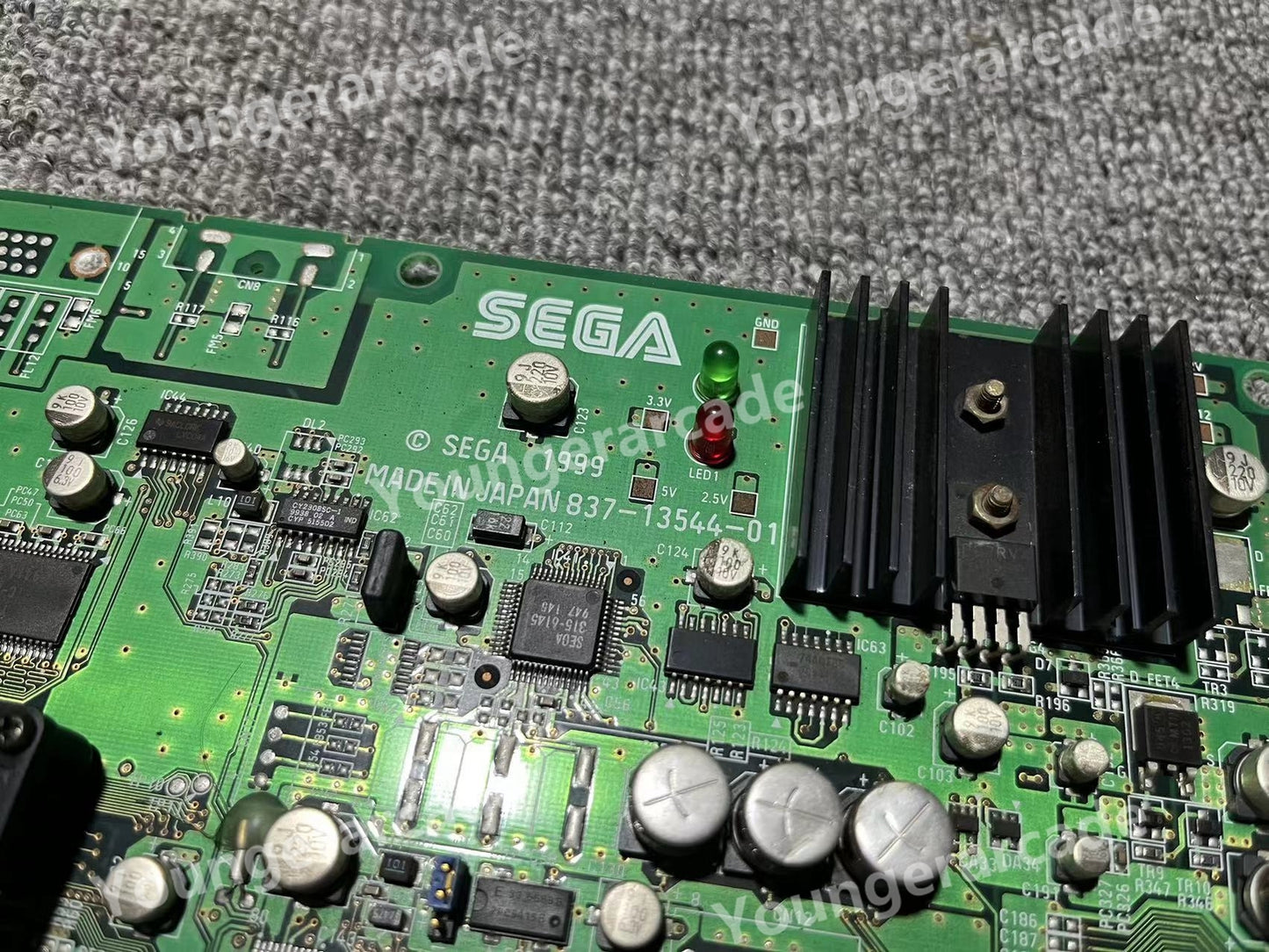 USED Sega Naomi 1 PCB Board JVS Retro Classic Arcade Game Console Tested Working