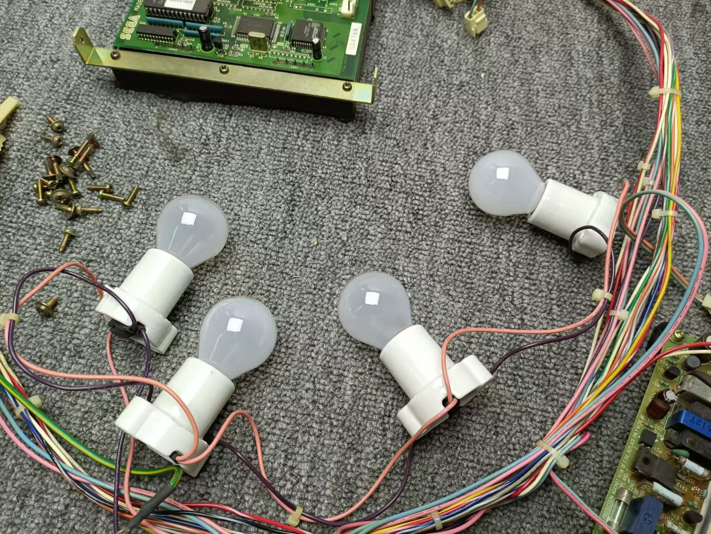Used sega blast city arcade game parts