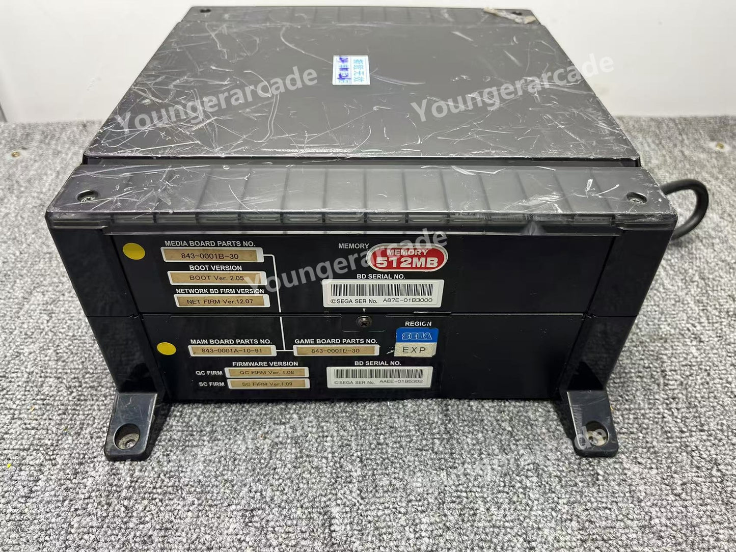 USED Sega Chihiro Type 3 with Wangan Midnight : Maximum Tune 2 Tested Working