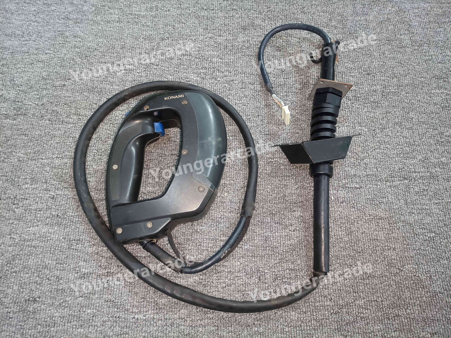 Used Konami Action Deka Controller Arcade Game Part Without Testing