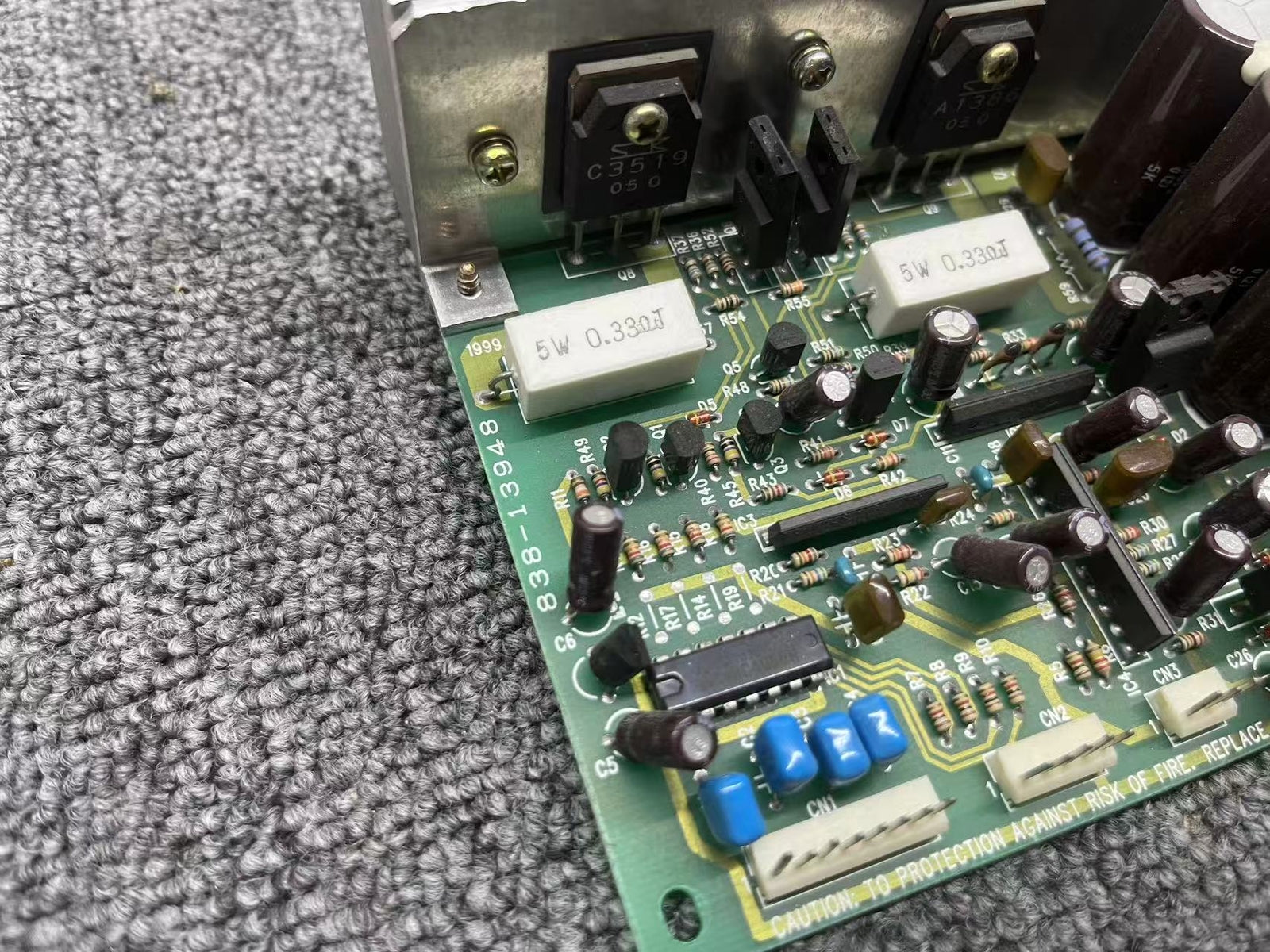 Used Sega 838-13948 Sound AMP PCB Board Tested Working