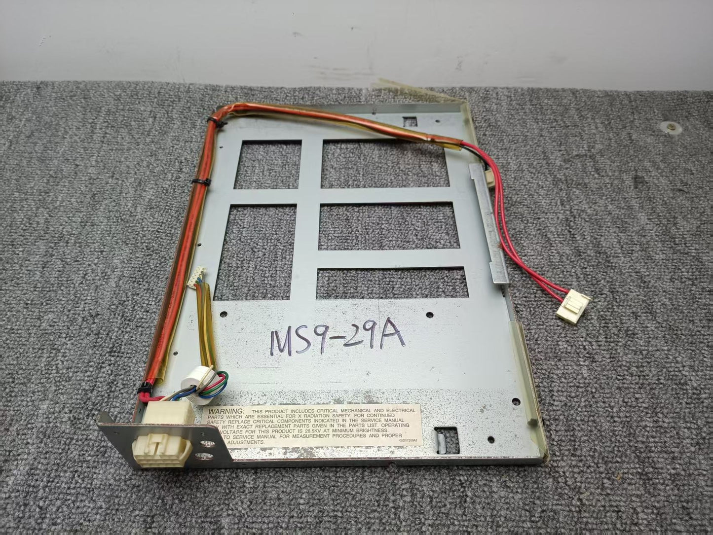 USED Nanao CRT Chassis MS9-29 Holder Panel