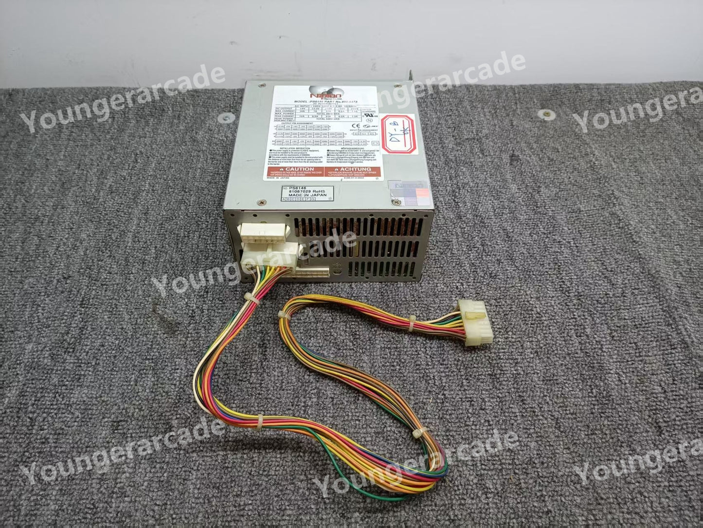 USED Sega Lindbergh Nipron Power Supply 400-5473 PS6146 Tested Working