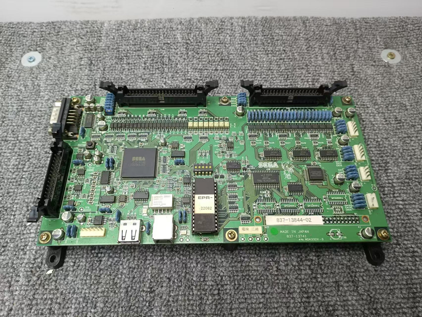 Used Sega JVS Type 2 837-13841-02 Arcade Game IO Board PCB Tested Working