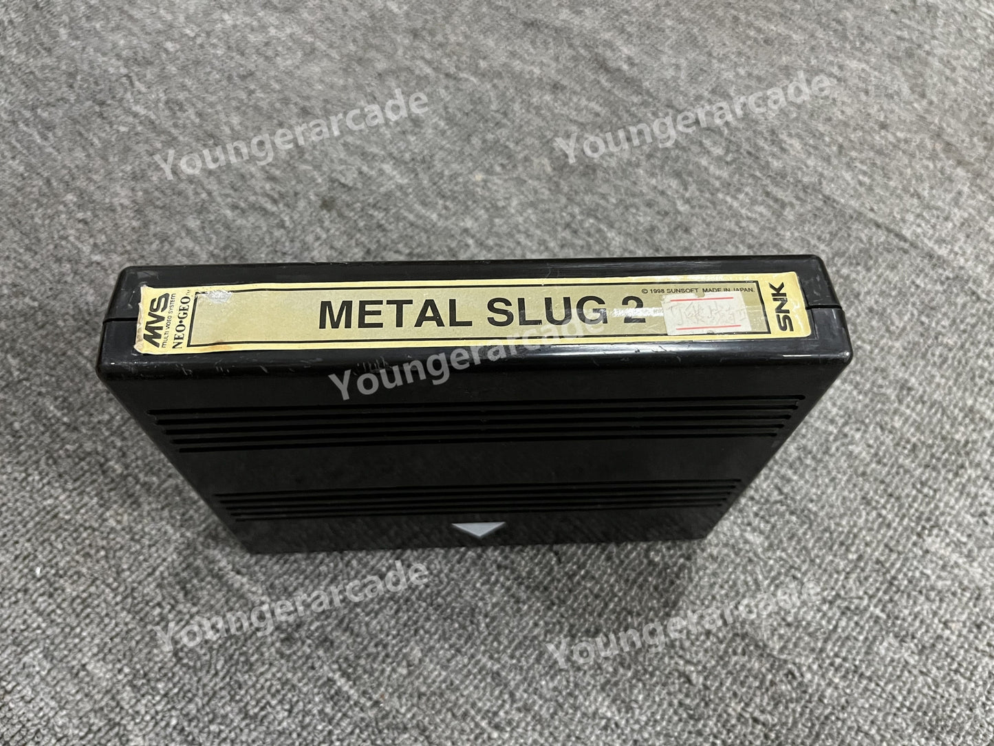 USED SNK NeoGeo MVS Metal Slug 2 Cartridge Tested Working