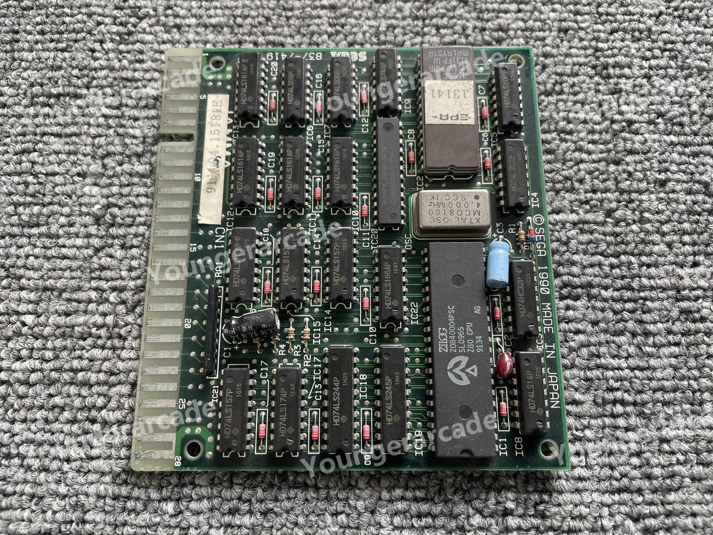 Used Sega Test Board 837-7419 PCB Tested Working