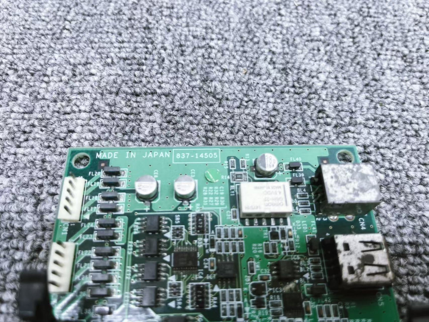 USED Sega Naomi Chihiro JVS I/O PCB Board 837-14505 Tested Working